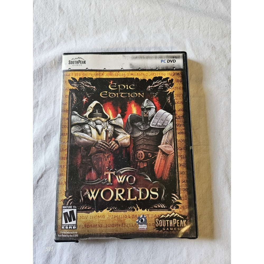Two Worlds Epic Edition PC DVD Complete CIB‎ SouthPeak Games RPG Fantasy Windows